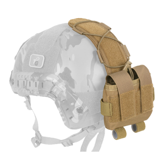 	ACCESSORY POUCH FOR HELMET - TAN